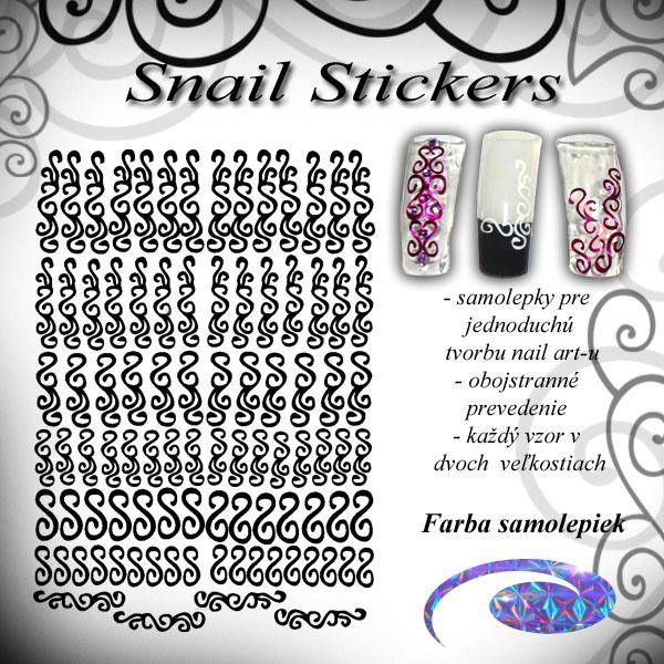 Snail Stickers - Diamond Purple