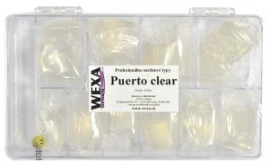 Tipy na nechty PUERTO clear - BOX 500ks