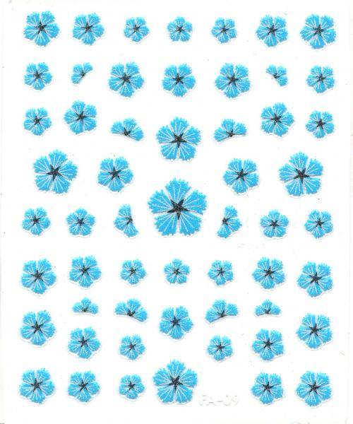 Flower Stickers - Čakanka modrá