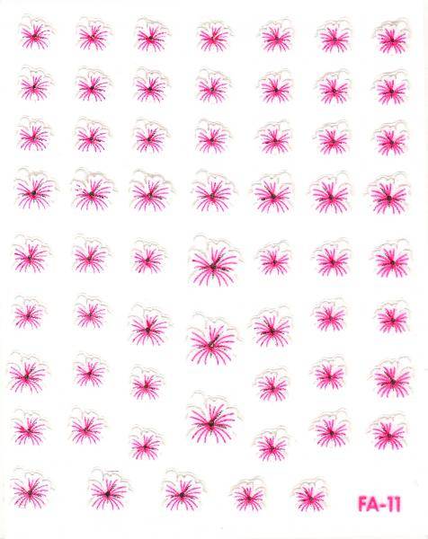 Flower Stickers - Ibištek biely