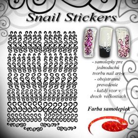 Snail Stickers - Diamond Red