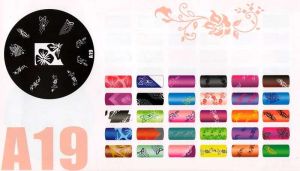Platnička pre Stamping Nail Art