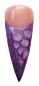 Farebný Glamour Cosmic UV gél - Purple Sorbet