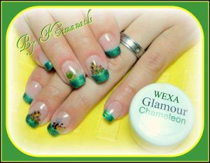 Farebný Glamour UV gel - Chameleon