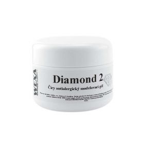 Antialergický modelovací UV gél na nechty Diamond 2 - 15ml