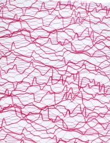 Sieťka na zdobenie nechtov - EKG Pink