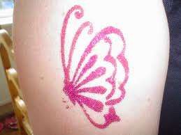 Tattoo šablónka - Butterfly-175