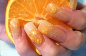 FIMO tyčinka - Ovocie pomaranč
