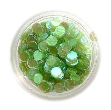 Konfety flitre - zelené aqua -9