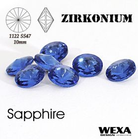 ZIRKONIUM Rivoli 10mm - Sapphire
