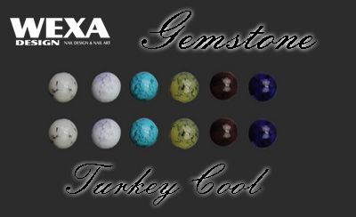 Gemstone - Turkey Cool - tekuté kamene