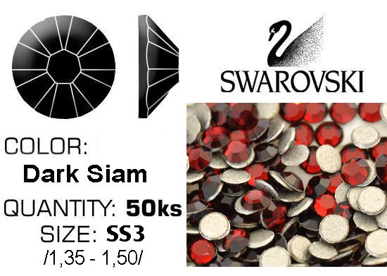 Swarovski F - Dark Siam SS3