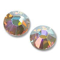 Zirkonium kamienky na nechty - Crystal AB | SS4 = 1,5 - 1,6mm, SS5 = 1,7 - 1,8mm, SS6 = 1,9 - 2,0mm, SS8 = 2,3 - 2,4mm, SS10 = 2,7 - 2,8mm, SS12 = 3,0 - 3,2mm