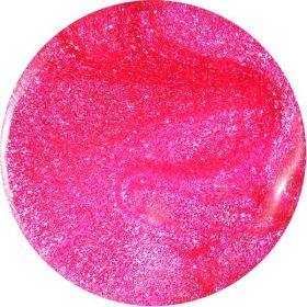 Farebný Glamour Glitz UV gél - Carnation