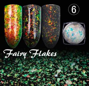 Fairy Nail Flakes 6 - vločky na zdobenie nechtov