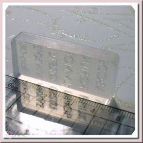 Silikónové formičky na vytváranie akrylového 3D zdobenia nechtov