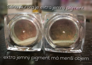Mirror Powder - pigment na nechty AURORA 6 prášok