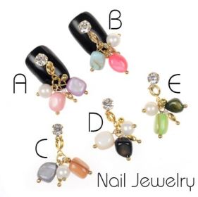 Nechtové šperky s kamienkami | A, B, C, E