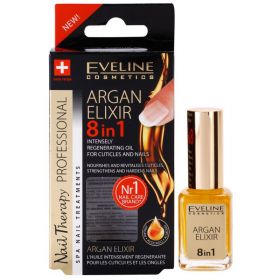 Eveline Argan Elixir 8v1 intenzívny regeneračný olej