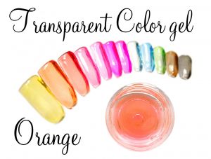 Transparent color gel - Orange