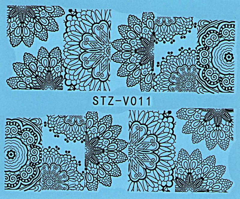 Vodolepky na nechty Blue STZ-V011
