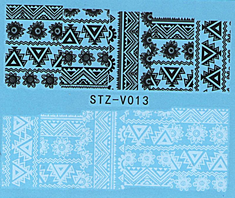 Vodolepky na nechty Blue STZ-V013