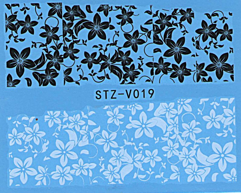 Vodolepky na nechty Blue STZ-V019
