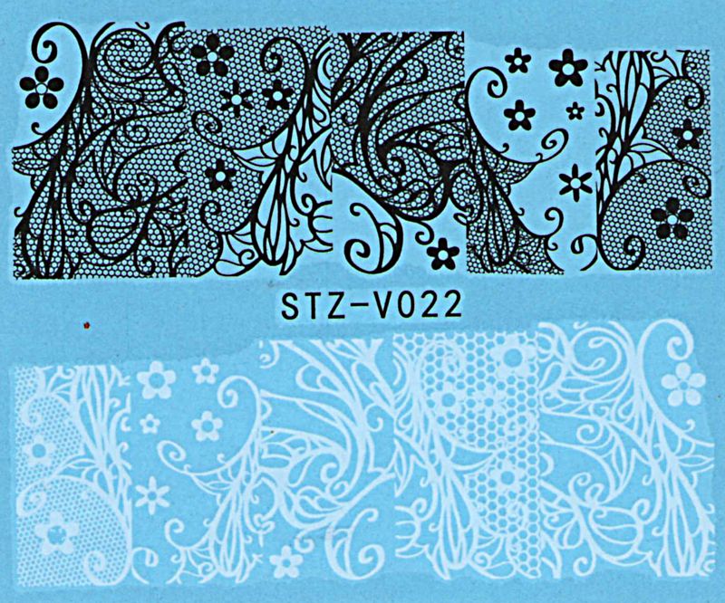 Vodolepky na nechty Blue STZ-V022