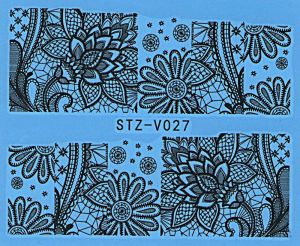 Vodolepky na nechty Blue STZ-V027