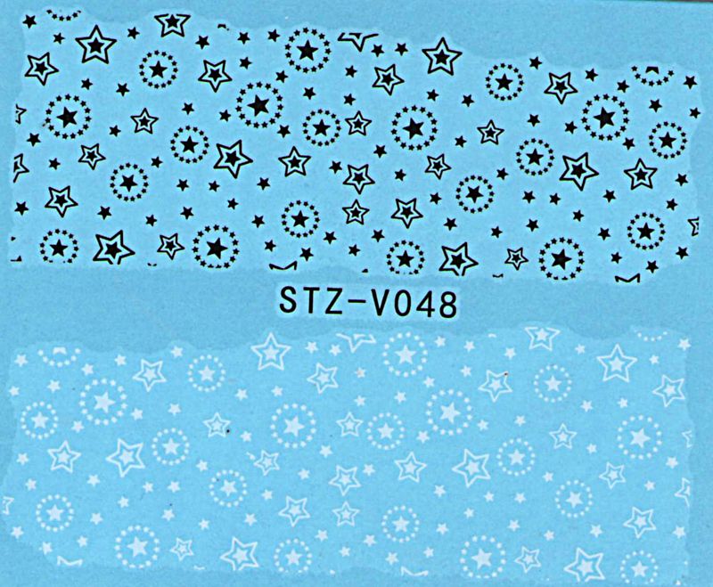 Vodolepky na nechty Blue STZ-V048