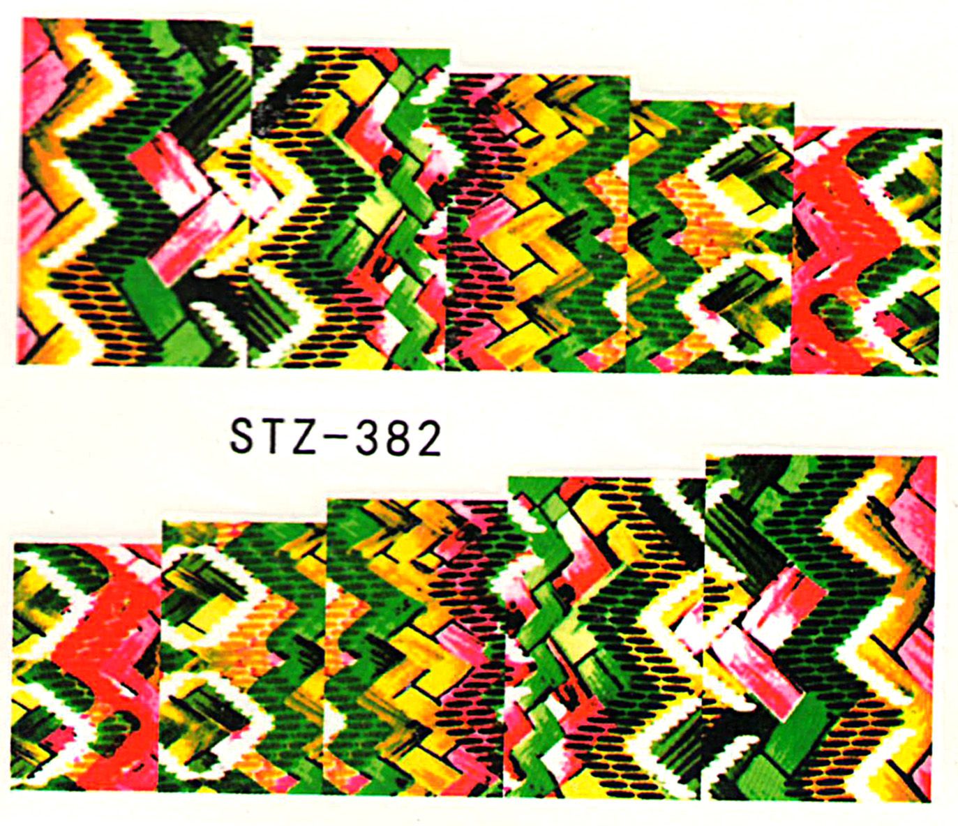 Vodolepky na nechty Textil Full STZ-382