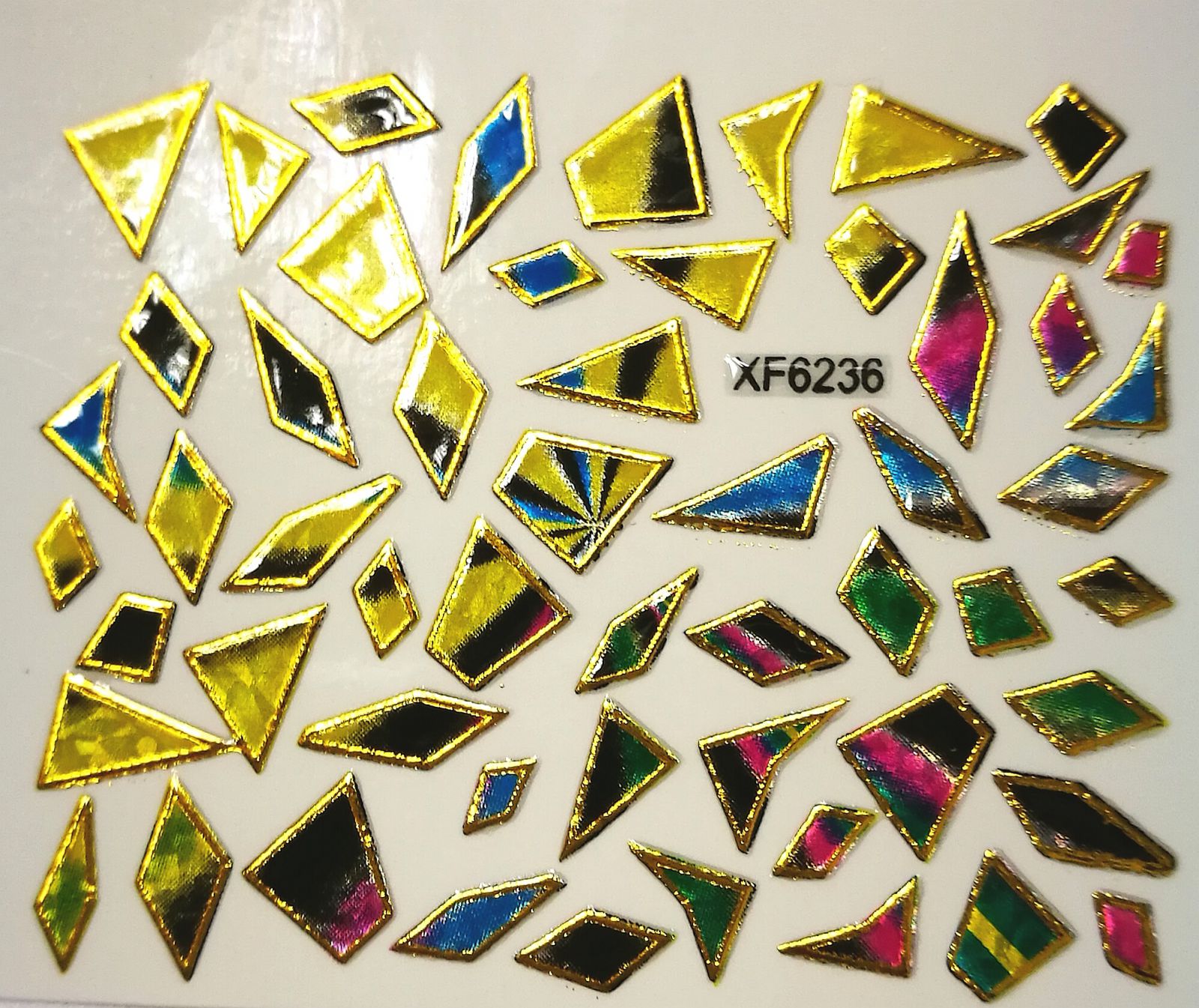 Foil Glass stickers - XF6236