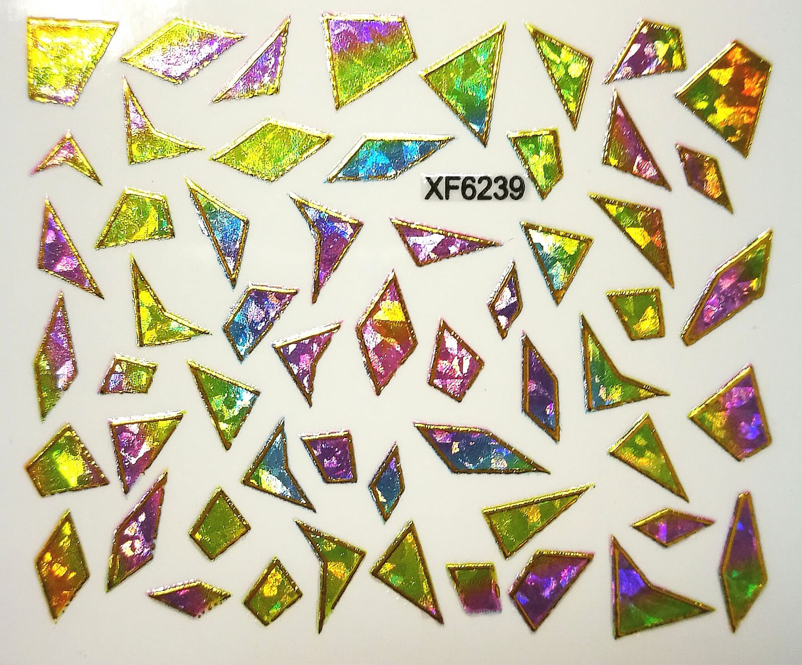 Foil Glass stickers - XF6239