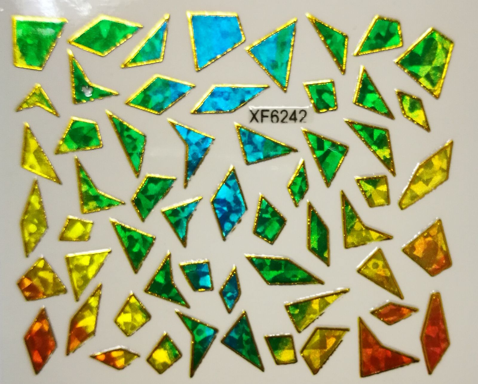 Foil Glass stickers - XF6242