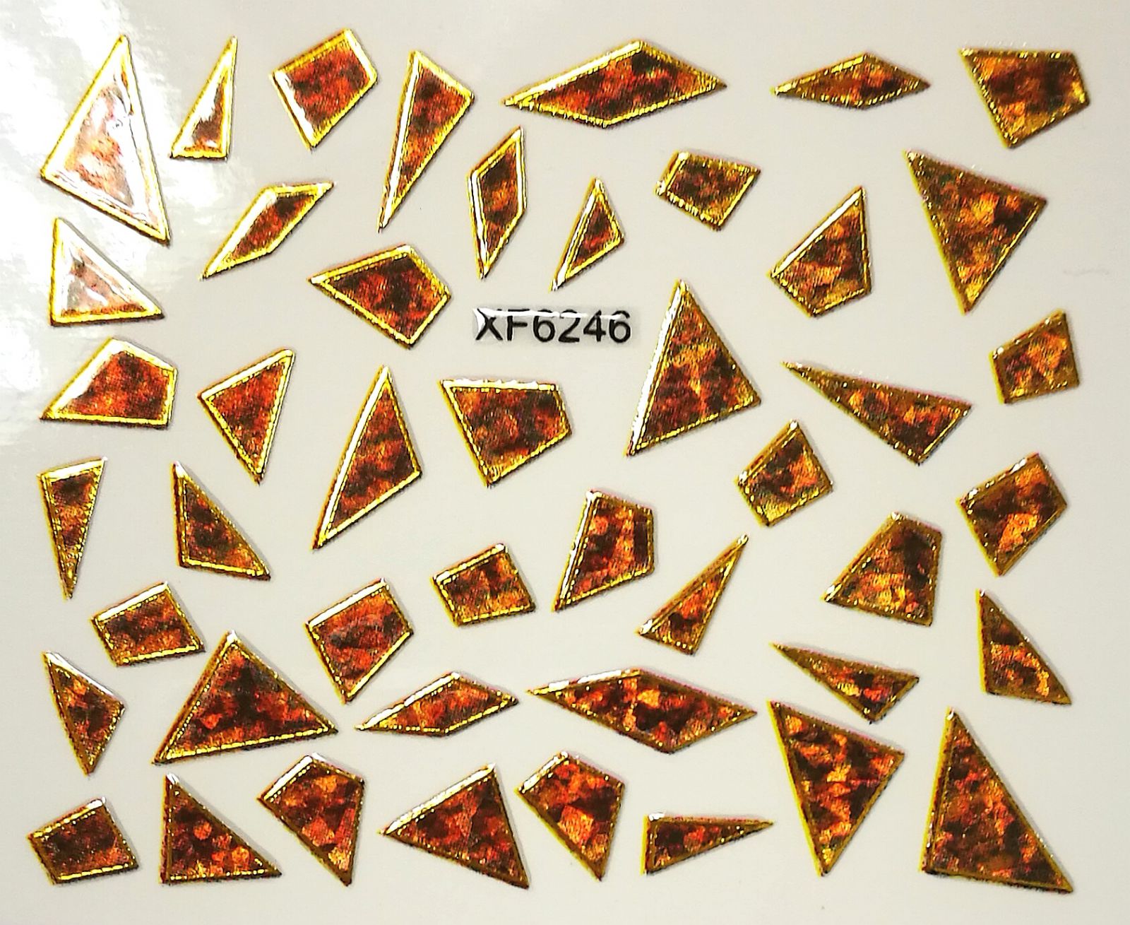 Foil Glass stickers - XF6246
