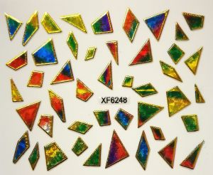 Foil Glass stickers - XF6248