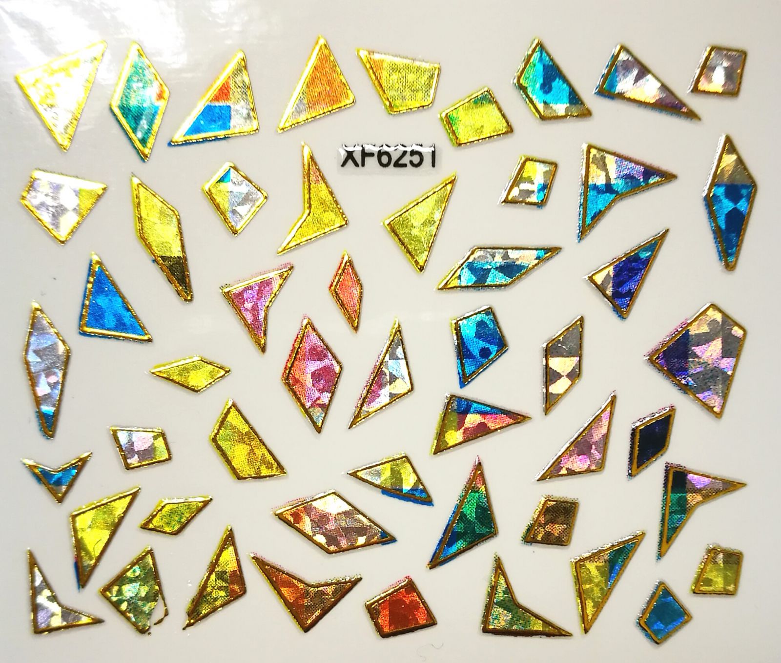 Foil Glass stickers - XF6251