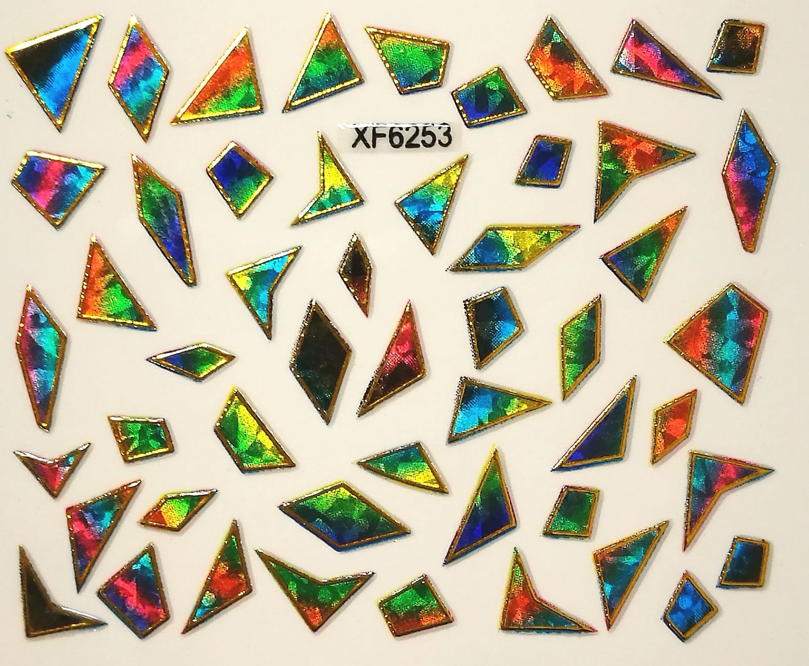 Foil Glass stickers - XF6253