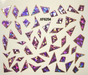 Foil Glass stickers - XF6254