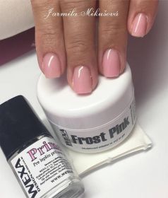 Frost Pink UV gél - 50ml - mliečne ružový