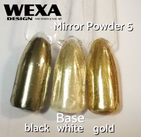 Mirror Powder 5 - chrómový zrkadlový prášok na nechty