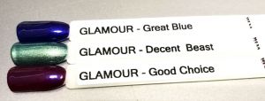 Farebný Glamour UV gel na nechty - Great Blue