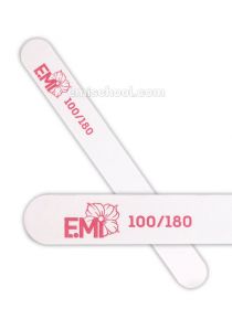 E.Mi - Nail File  white 100/180 pilník