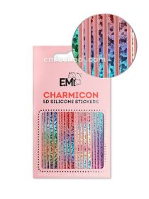 Charmicon 3D Silicone Stickers #100 Lines