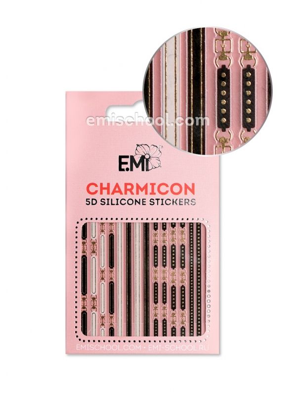 Charmicon 3D Silicone Stickers #90 Belts - AKCIA