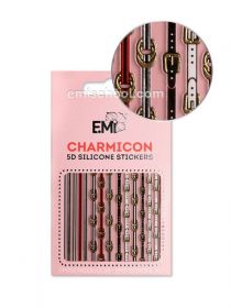 Charmicon 3D Silicone Stickers #92 Belts - AKCIA