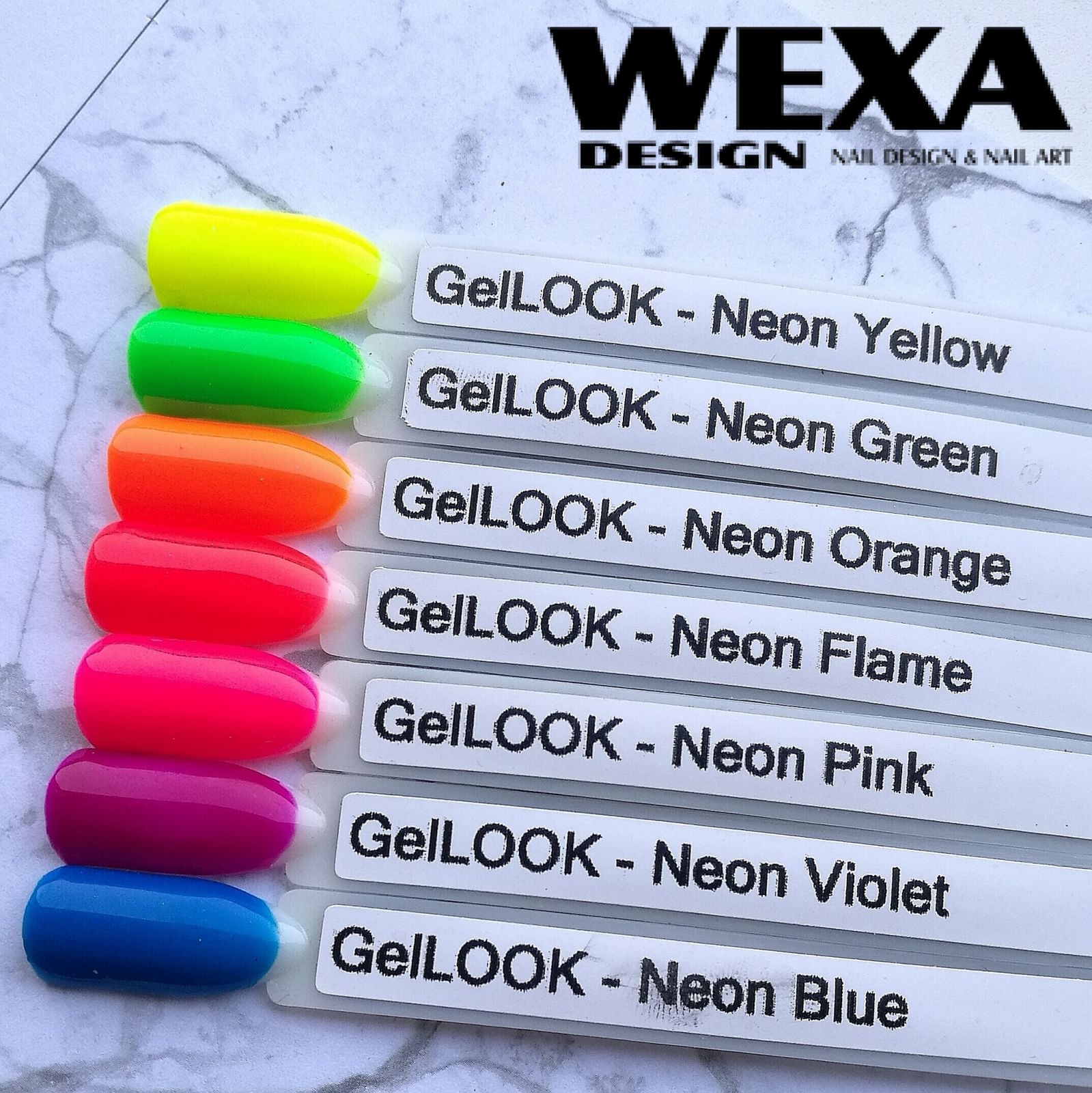 GelLOOK - Neon Blue- gellak na nechty