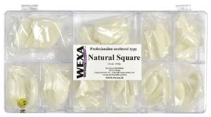 Tipy na nechty Natural SQUARE - BOX 500ks