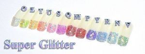 Super Glitter - Y - fialkový