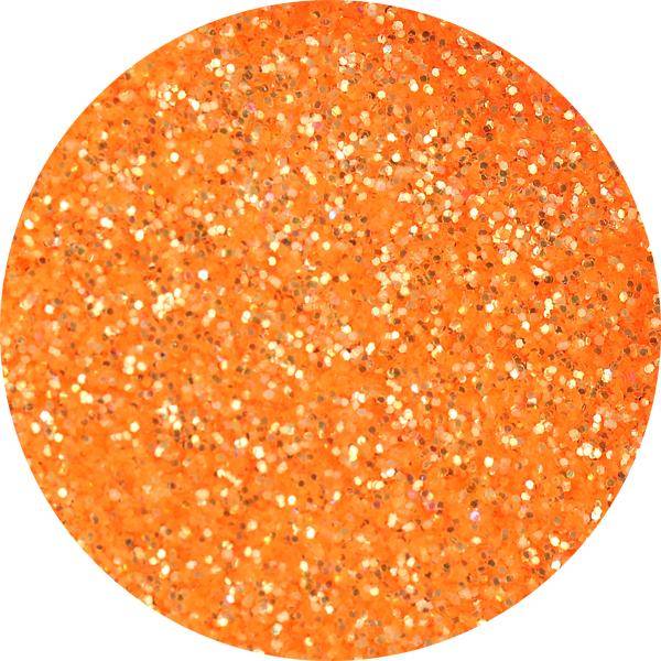 Glitter Goldie - D - neon bledooranžový